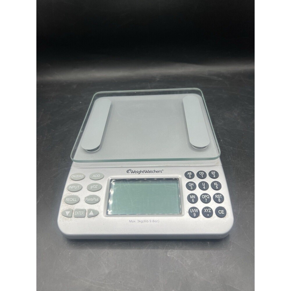 Weight Watchers Electronic Food Scale PointsPlus Database Digital Kitchen Tested